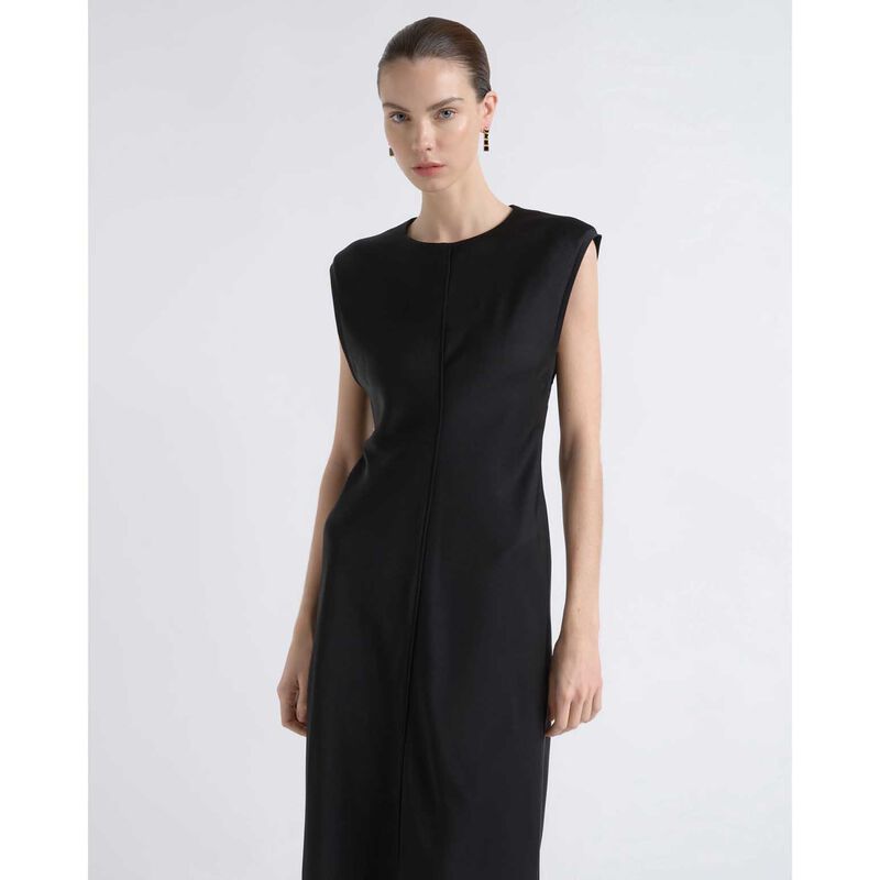 Cue Satin Bias Midi Dress image number 3
